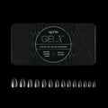 Aprés Gel-X® Almond Box of Nail Tips | 280 Gel-X Tips, Soft Tips, 14 Sizes 00-9 | Half-sizes Included (Natural Almond Short, 280 Count)