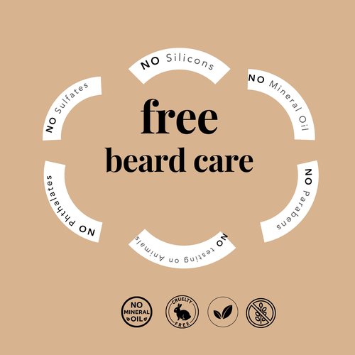 BAHAWAT Beard Wash - Unscented - 8 fl. oz. - Sulfate free - with biotin, provitamin B5, Blackseed oil, Jojoba Oil, Natural Ingredients for a Gentle, Deep Cleanse-Strengthening Wash