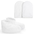 Segbeauty Paraffin Wax Bath Gloves and Booties, Thick Paraffin Wax Terry Cloth Mitts for Hand and Feet, Thermal Wax Gloves and Booties Paraffin Wax Gloves and Booties Mittens for Wax Machine SPA