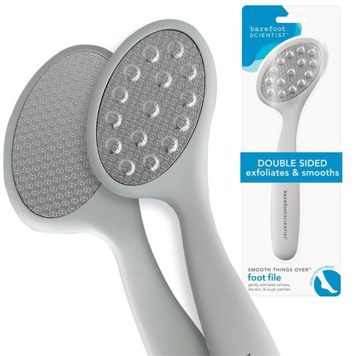 Barefoot Scientist Smooth Things Over Stainless Steel Pedicure and Foot File for Exfoliation, Pumice Alternative for Smooth Feet and Heels