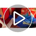 Peacock Christmas Tree Ornaments - 2 Pack Glitter Feather Bird Decorations for Xmas Tree & Holiday Decor - Variation 2