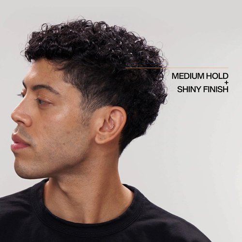 Redken Brews Holding Gel For Men - Medium Hold, Shine & Flake-Free Styling for All Hair Types