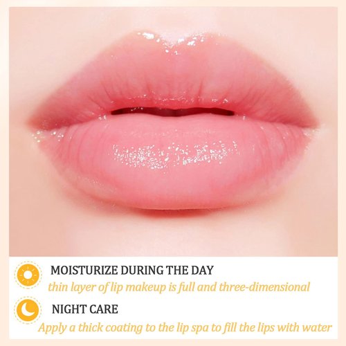 10 PCS Bee Lip Balm Lip Mask Honey Pot,Mothers Day Gifts,Teacher Appreciation Gifts,Honey Lip Balm Bulk Gifts Lip Sleeping Mask Overnight Lip Moisturizer,Easter Basket Stuffers,Party Favors for Women