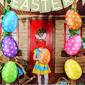 Inflatable Easter Eggs Set of 6 - 16 Inch Outdoor Yard Garden Decorations - Set A