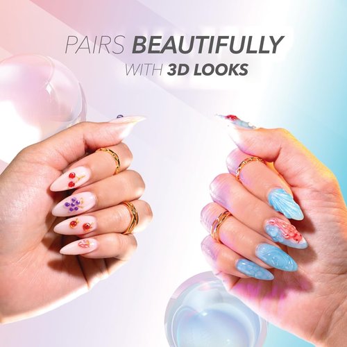 KIARA SKY Jelly Tints Soak Off Gel Polish 15ml, The Red Sea (deep, dark red)