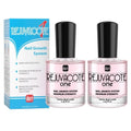 duri Rejuvacote 1 Nail Growth System - Original Maximum Strength Formula - Nail Strengthener and Nail Growth - Base and Top Coat - Pack of 2-0.45 fl. oz.