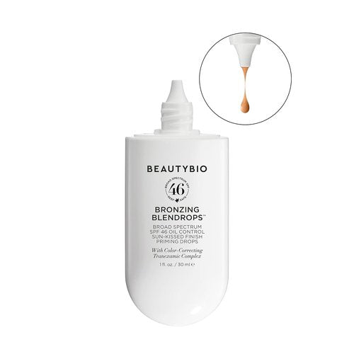 BeautyBio BLENDROPS - Oil-Control Priming Drops With Broad Spectrum SPF 46 & Color-Correcting Complex