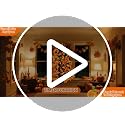 6 Ft Prelit Fall Maple Tree with 135 LED Lights, Timer & Remote Control - Indoor Outdoor Decor