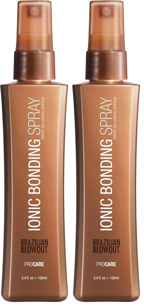 Brazilian Blowout Ionic Bonding Spray - Nourishing Hair Treatment | 3.4 Fl Oz
