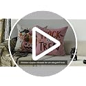 Halloween Throw Pillow Covers 18x18 Inch Set of 4 Ghost Pumpkin Bat Decor