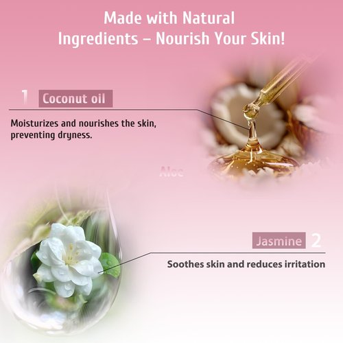 AUPERWEL 2lbs Wax Beads, Hard Wax Beads Includes 20 Sticks for Hair Removal and Sensitive Skin, Large Hard Wax for Brazilian, Bikini, Armpits, Face & Body Waxing,Jasmine