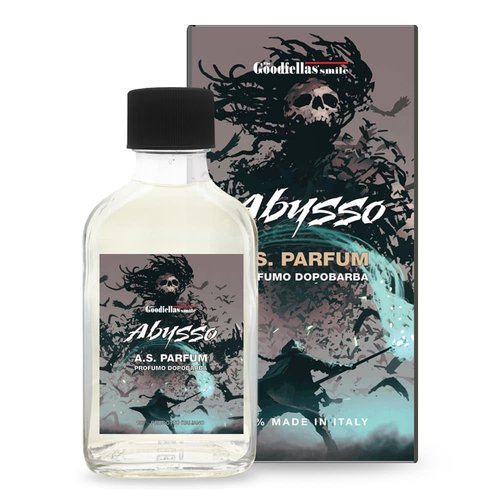 The Goodfellas' smile, ABYSSO (Fresh Citrus, Floral, Oak) Aftershave Lotion, Refreshes & Tones, 100ml, Made In Italy