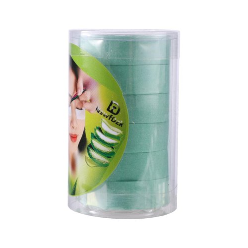NswfDzkAloe Vera Makeup Tape Eye Shadow Shaping Multi Functional Adhesive Tape for Eyelash Implantation False Eyelash Extension etc【6volumesGreen】