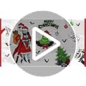 Mfault 121 PCS Merry Christmas Nightmar.e Window Clings - Holiday Decorations