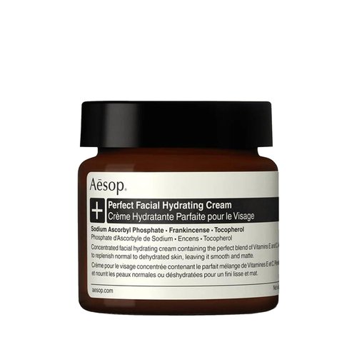 Aesop Perfect Facial Hydrating Cream - Nourishing Vitamin C & E Moisturizer for Normal to Dry Skin | 60mL / 2.0 oz