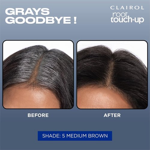 Clairol Root Touch-Up | Nice'n Easy Permanent Hair Dye - 2 Pack of Black Hair Color