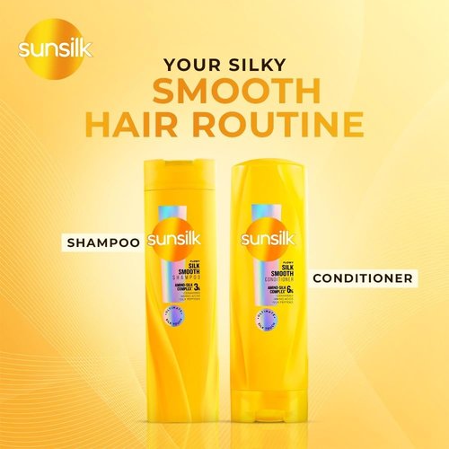 Sunsilk Nourishing Soft & Smooth Shampoo - 180ml | Achieve Silky, Manageable Hair