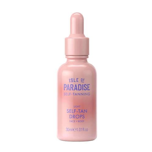 Isle of Paradise Self Tanning Drops - Natural Bronze Glow, Long-Lasting & Dermatologist-Approved, 1.01 fl. oz