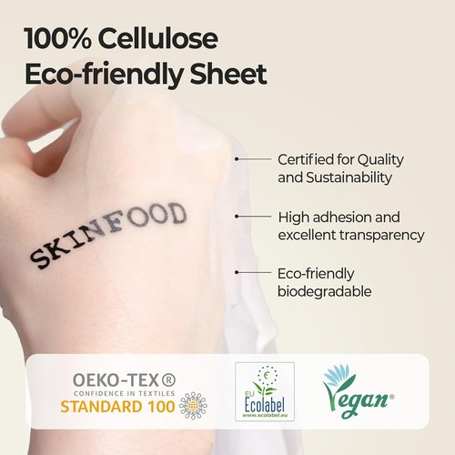 SKINFOOD Rice Daily Sheet Mask - 5-Minute Firming & Nourishing Hydration for Smooth, Clear Skin | Bulk Pack (30 Masks)