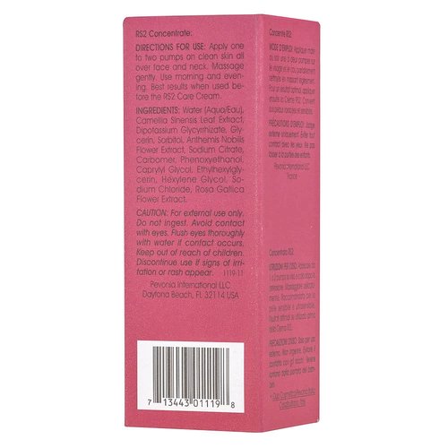 Pevonia RS2 Concentrate Rose - Soothing Skin Serum for Sensitive Skin | 1 Fl. Oz.
