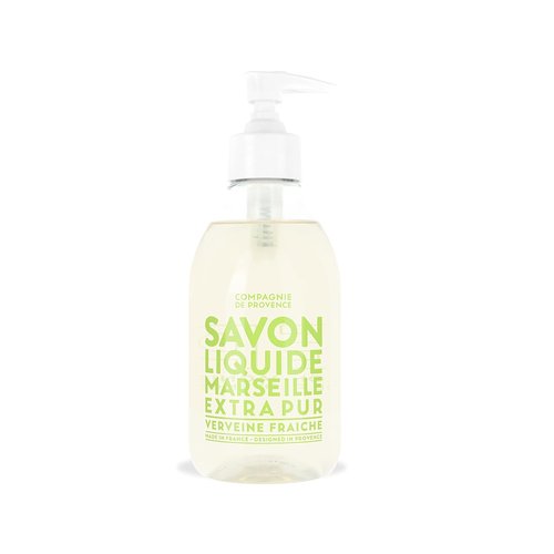 Compagnie de Provence Liquid Soap - Extra Pure Fresh Verbena - 10 Fl Oz Pump Bottle