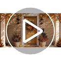 24 Inch Fall Wreath for Front Door - Autumn Decor for Home & Entryway