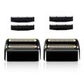 BaBylissPRO Shaver Replacement Foil & Cutters - 2PC Black for Double FXFS2 Model