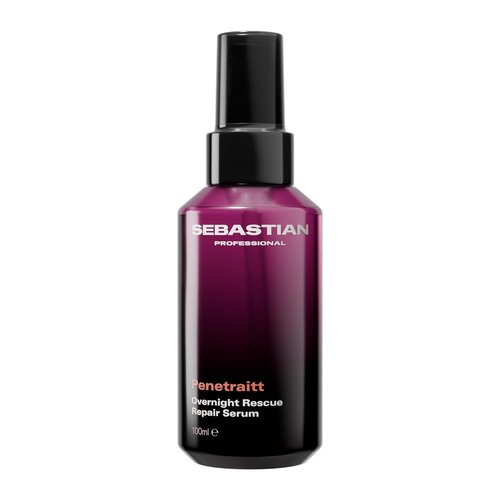 Sebastian Professional Penetraitt Overnight Rescue Repair Serum - Moisturizing Leave-In Treatment with Hyaluronic Acid & Niacinamide | 3.3 fl oz