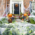 Halloween Spider Web Decorations with 30 Fake Spiders - 1000 sqft Indoor & Outdoor