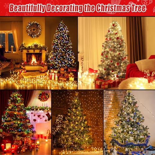 1000 LED Christmas String Lights with Remote Waterproof Indoor Outdoor Decorations