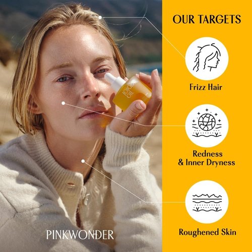 PINKWONDER USDA Organic Jojoba Oil | 100% Pure, Cold-Pressed Oil for Face & Facial Care, Gua Sha | Non-Greasy Korean Skin Care for Women 0.33oz (10ml)