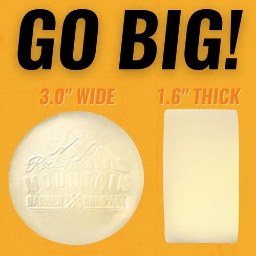 Skiennix Men’s All-in-One Shampoo & Body Soap Bars - Extra Thick Glycerin - 2 Bars, Spiced Sawdust Scent, 14.5 oz