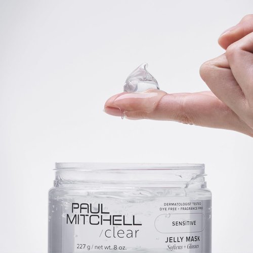 Paul Mitchell Clear Jelly Mask - Fragrance-Free Hair Mask for Sensitive Scalp & Skin Care