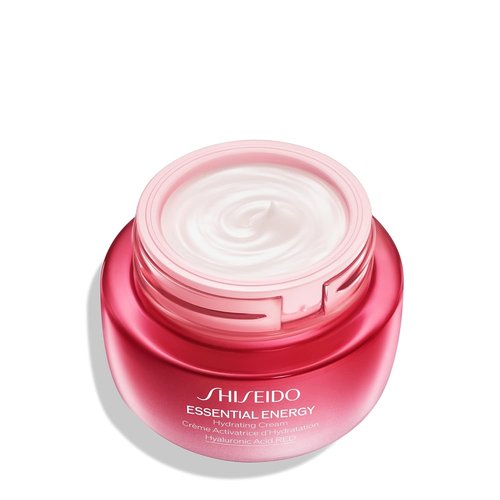 Shiseido Essential Energy Hydrating Cream - 24-Hour Hydration & Pore Minimizing with Hyaluronic Acid | Vegan for All Skin Types