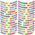 300 FT Mexican Fiesta Banners - Papel Picado Party Decorations - Kinlop
