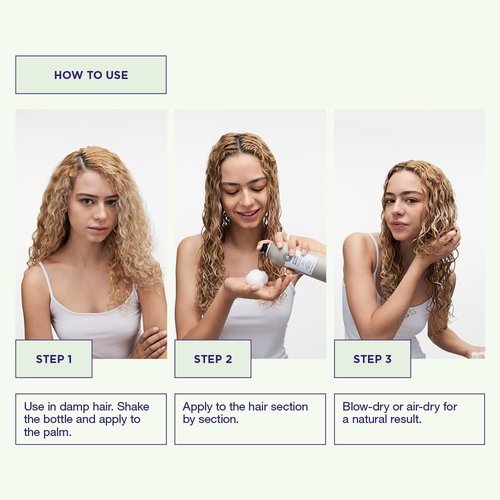 Maria Nila Styling Mousse - 3.4 Fl Oz | Volume Boosting & Static Reducing | 100% Vegan & Color Safe