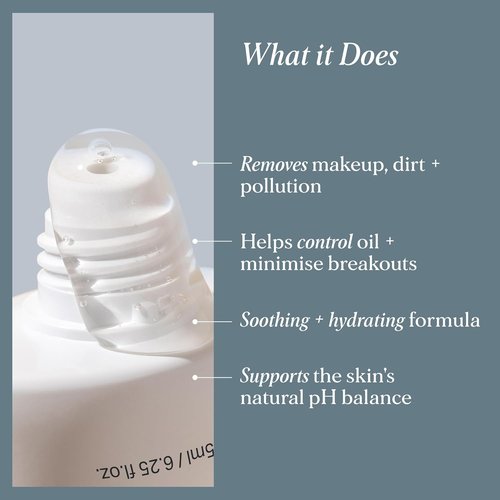 Alpha-H Triple Action Cleanser - 3-in-1 Gel Face Cleanser for Makeup Removal & Oil Control
