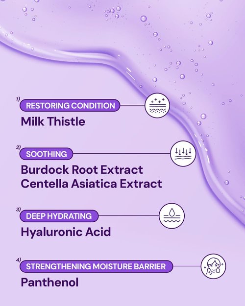 Banobagi Milk Thistle Repair Face Mask – Korean Skin Care with Centella, Hyaluronic Acid & Adenosine | Hydrating & Soothing Sheet Mask for Sensitive Skin, Fragrance-Free, 10EA