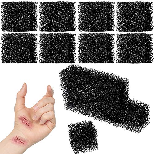 Halloween Makeup Sponges 16-Pack Special Effects Wound & Texture Art Shaping Sponge - P30