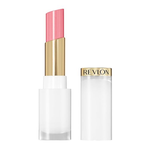 Revlon Super Lustrous Glass Shine Balm - Hydrating Tinted Lip Balm with Hyaluronic Acid & Aloe | 002 Pink Flip, 0.11 oz