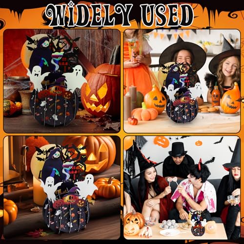 3D Halloween Ghost Greeting Card - Spooky Holiday Decorations & Gifts