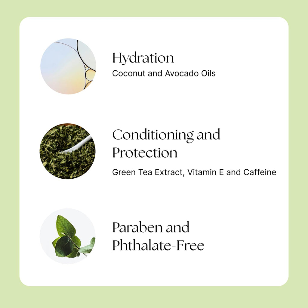 Winky Lux Matcha Lip Balm - Ultra-Moisturizing Clear Treatment with Green Tea & Avocado Oil | Vegan, Cruelty-Free, Vanilla-Green Tea Scent