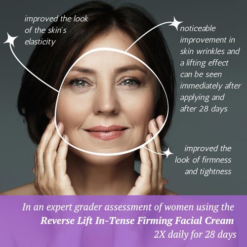 Serious Skincare Reverse Cream In-Tense - Firming Facial Moisturizer for Lifted Face & Neck | 1.7 oz Anti-Aging Solution