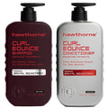 Hawthorne Curl Bounce Men's Curly Hair Shampoo & Conditioner Set - Sulfate-Free, Nourishing Formula | 16 oz Each