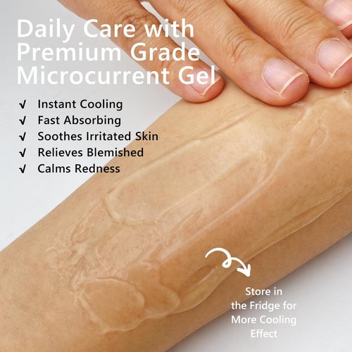 Oeneis Hydrating Microcurrent Conductive Gel, Fragrance-Free, Paraben-Free, Gel Primer with Hyaluronic Acid, Non-irritating, Moisturizing Gel for RF, 300g Tube, Clear