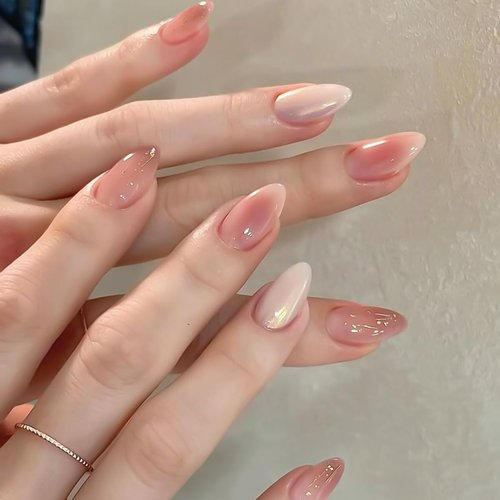 SUTOZMIWE Ombre Gel Nail Polish Kit, 9 Colors Gradient Painting Gel Polish with 8Pcs Nail Sponges for Ombre Nails Aura Nails French Manicure Soak Off UV Pastel Nail Art Varnishes Set DIY Nail Design