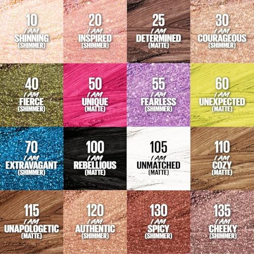 Maybelline Color Tattoo Longwear Eye Shadow Stix - Rebellious Matte Black, 0.05oz, All-in-One Makeup Tool