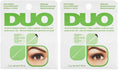 DUO Brush-On Clear Lash Glue –Waterproof Strip Lash Adhesive with Vitamins A, C & E, Long Lasting Eyelash Glue, 0.18 oz, (Pack of 2)