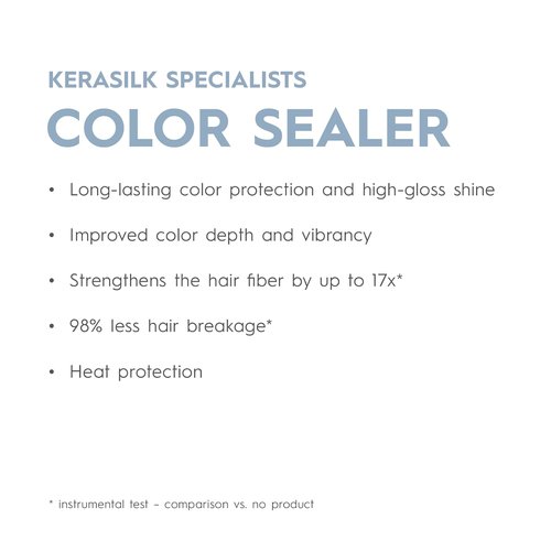 KERASILK Color Sealer - Long-Lasting Color Protection & Moisturization | 75ml for Color Treated Hair