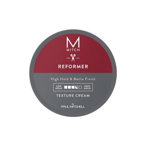 MITCH by Paul Mitchell Reformer Texture Cream - High Hold, Matte Finish for All Hair Types, 3 oz.